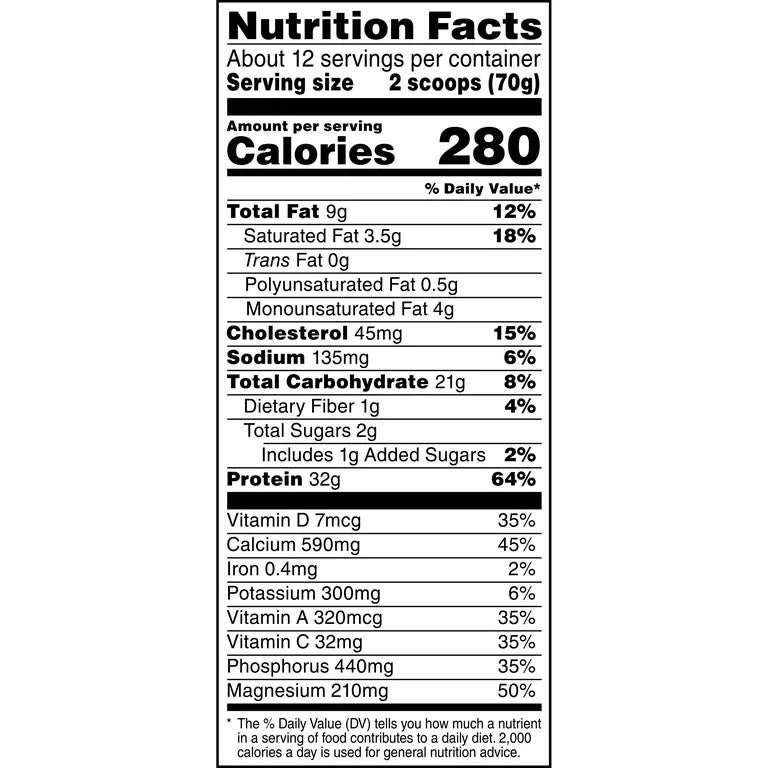 Muscle Milk Genuine Protein Powder | 32g Protein | Helps Build Muscle & Satisfy Hunger | Supports Muscle Recovery Post-Workout | Vanilla Creme Flavor~30.9oz/875g; Exp 01/2026