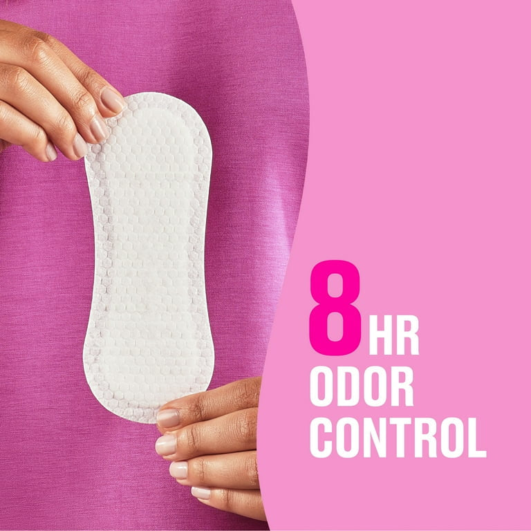 Carefree Acti-Fresh Body Shape Pantiliners | Extra Long | Multi-fluid Protection | Unscented ~ 93 liners