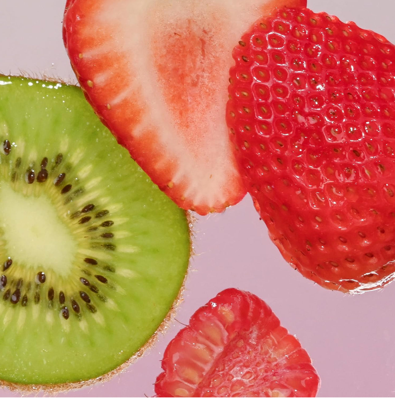 Eos 24HR Moisture Super Balm | Raspberry Kiwi Splash & Strawberry Sorbet Lip Balm Flavours | 0.35 fl oz, 2 Pack