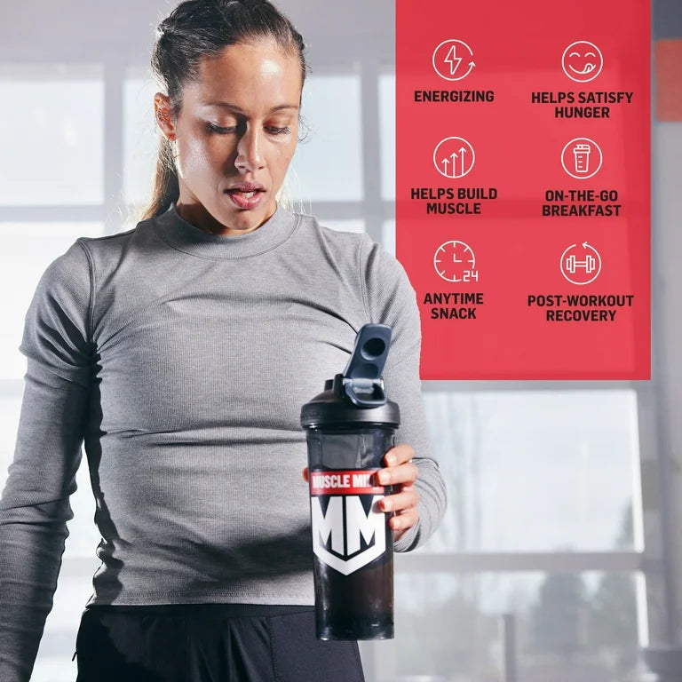 Muscle Milk Genuine Protein Powder | 32g Protein | Helps Build Muscle & Satisfy Hunger | Supports Muscle Recovery Post-Workout | Vanilla Creme Flavor~30.9oz/875g; Exp 01/2026