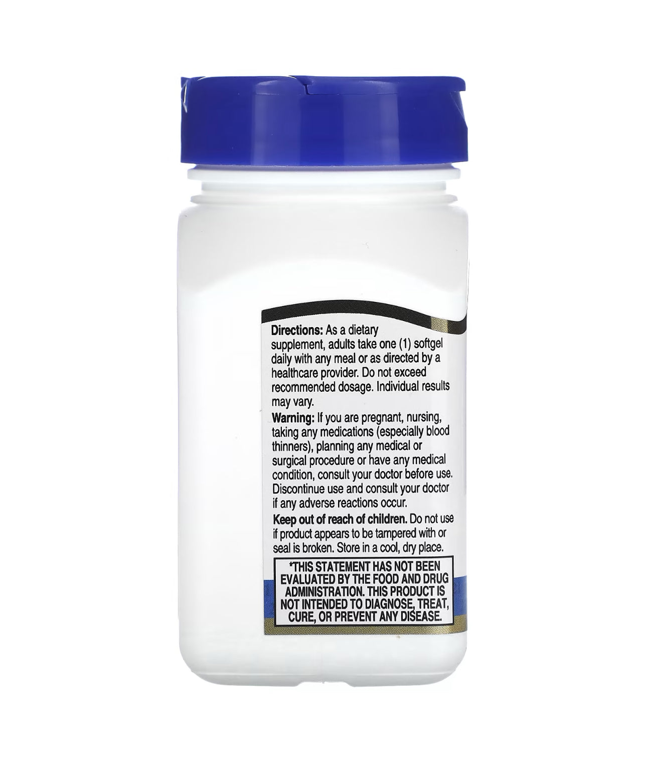 21st Century Norwegian Cod Liver Oil 400 mg - 110 Softgels Exp 11/2026 - Ome's Beauty Mart