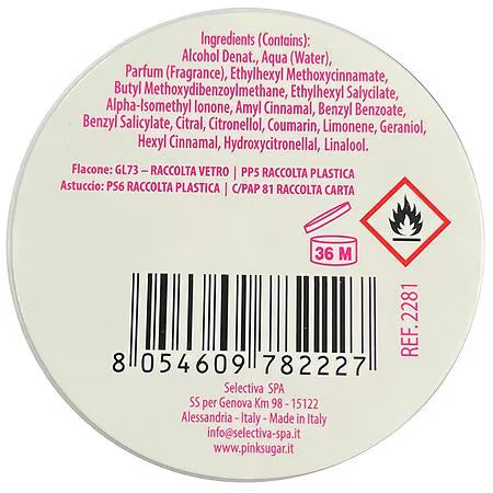 Aquolina Pink Sugar EDT Spray, 1.7 fl oz/50ml