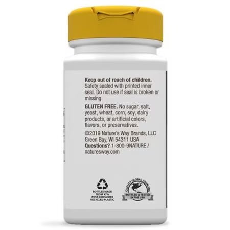 Nature's Way Riboflavin (Vitamin B2) | Supports Cellular Energy Production | 100 Capsules, Exp 02/2027