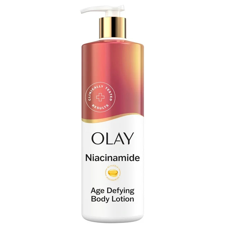 Olay Niacinamide Age Defying Body Lotion | Formerly Olay Regenerist Lotion | 17oz/502ml (New Look)