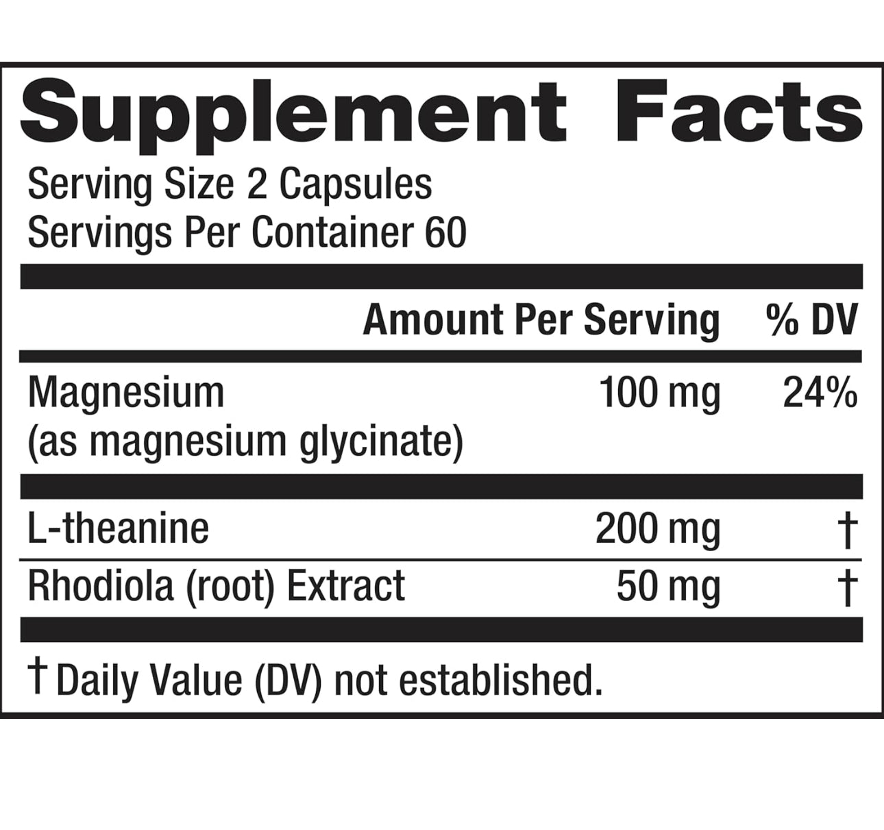 Natural Vitality CALM Mood and Stress | Magnesium Glycinate with L-Theanine & Rhodiola | Supports Body & Mind Relaxation | 120 Capsules; Exp 07/2026