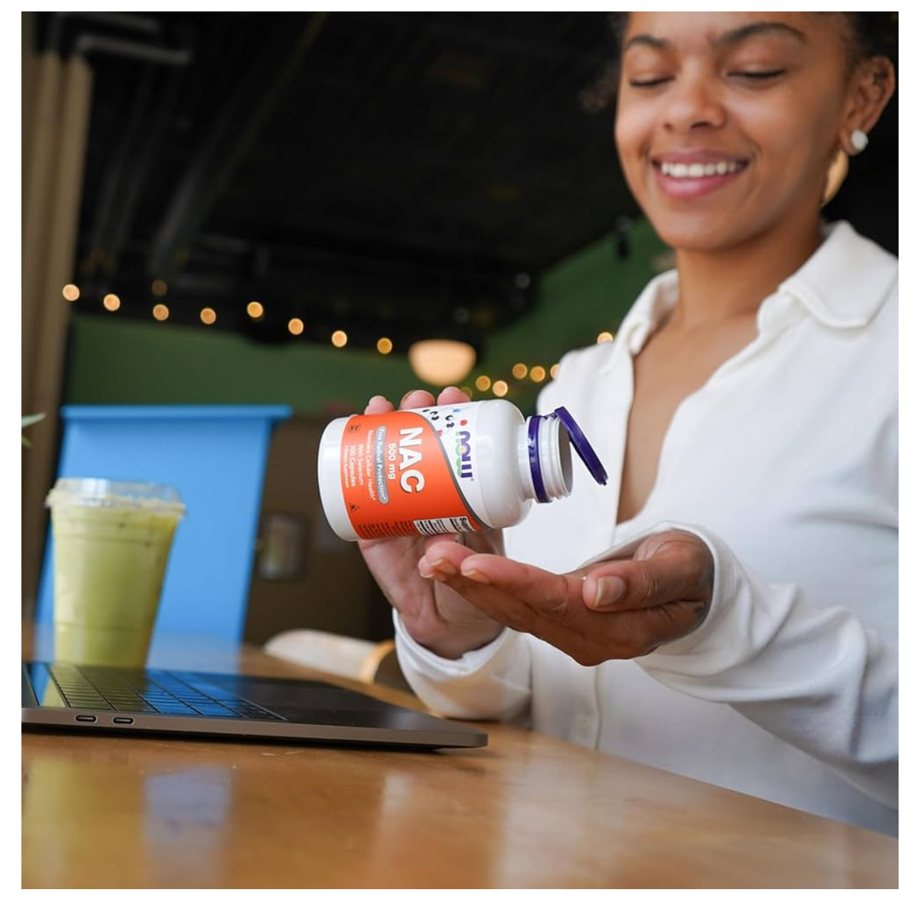 NOW N-Acetyl Cysteine (NAC) 600 mg with Selenium | Antioxidant | Maintains Cellular Health | 100 Capsules; Exp 07/2030