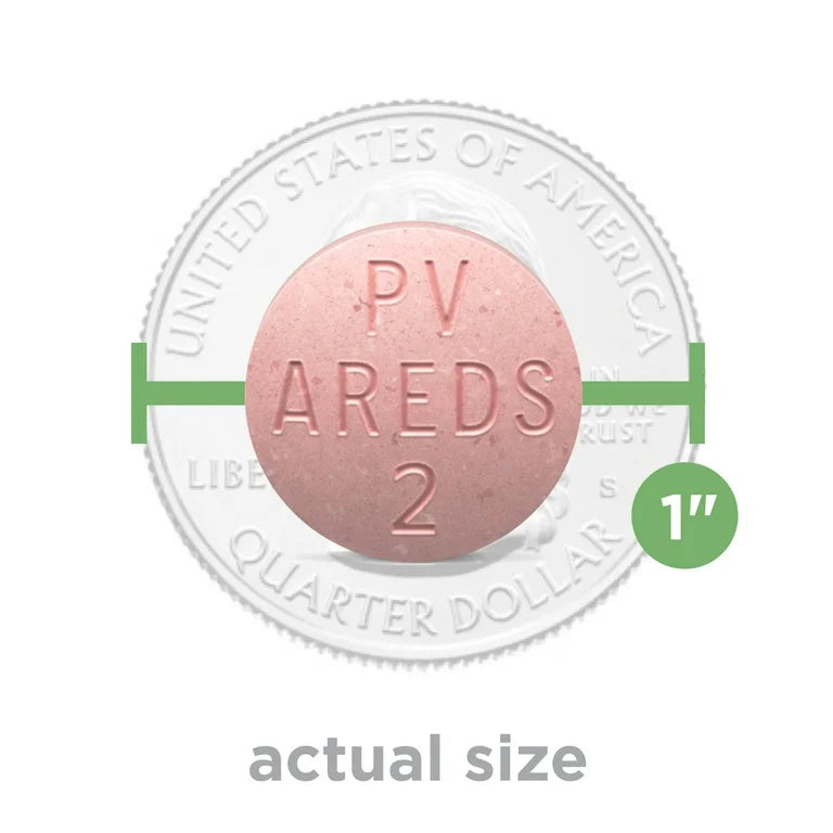 PreserVision AREDS 2 (by Bausch + Lomb - Eye Vitamin & Mineral Supplement | Contains Lutein, Vitamin C, Zeaxanthin, Zinc, Copper & Vitamin E | 70 Chewable Tablets; Exp 01/2026