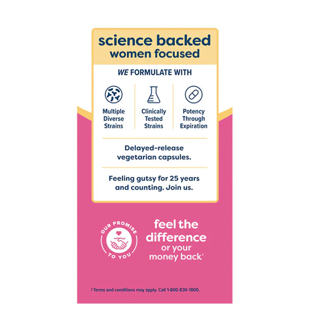 RenewLife Ultimate Flora Vaginal & Urinary Complete | 30 Day Supply | Plus Probiotic and Cranberry | 60 Delayed Release Capsules; Exp 05/2025