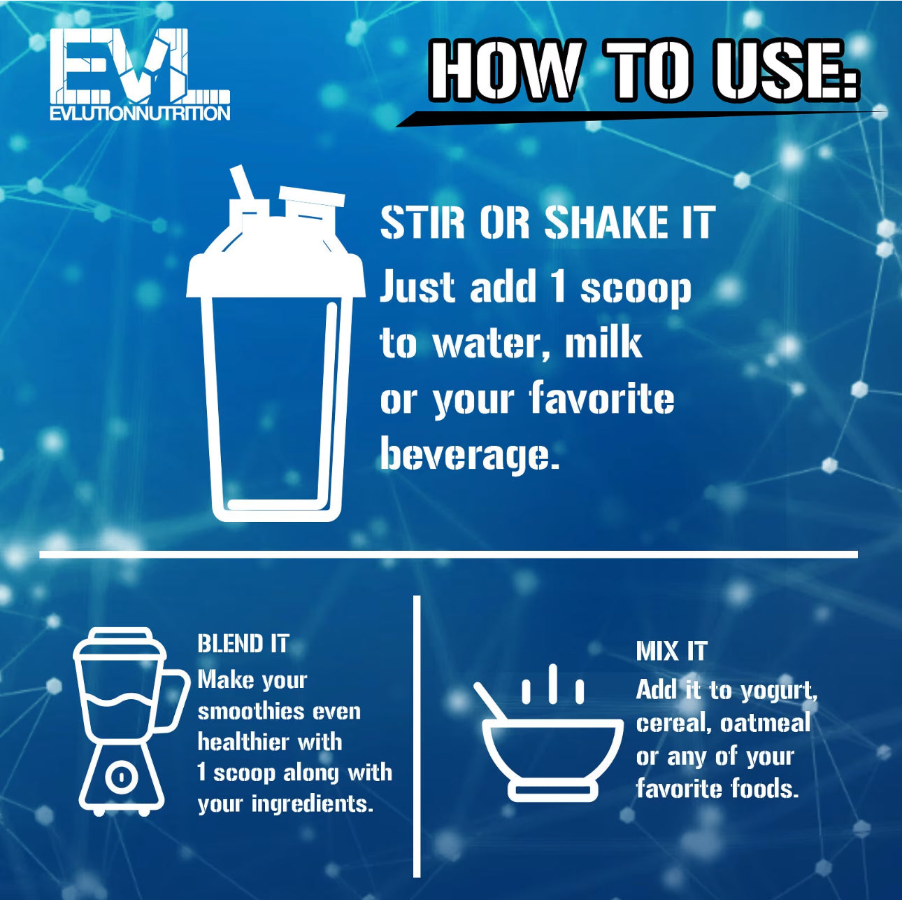 EVL 100% Whey Protein | Low Fat | 6g BCAAs, 4g Glutamine | Double Rich Chocolate | 1 lb (454g) Exp 07/2027