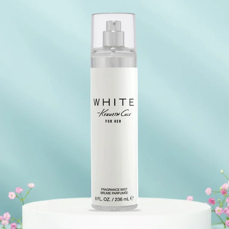 Kenneth Cole White for Her | Body Spray for Women | Fragrance Mist, 8fl.oz/236ml