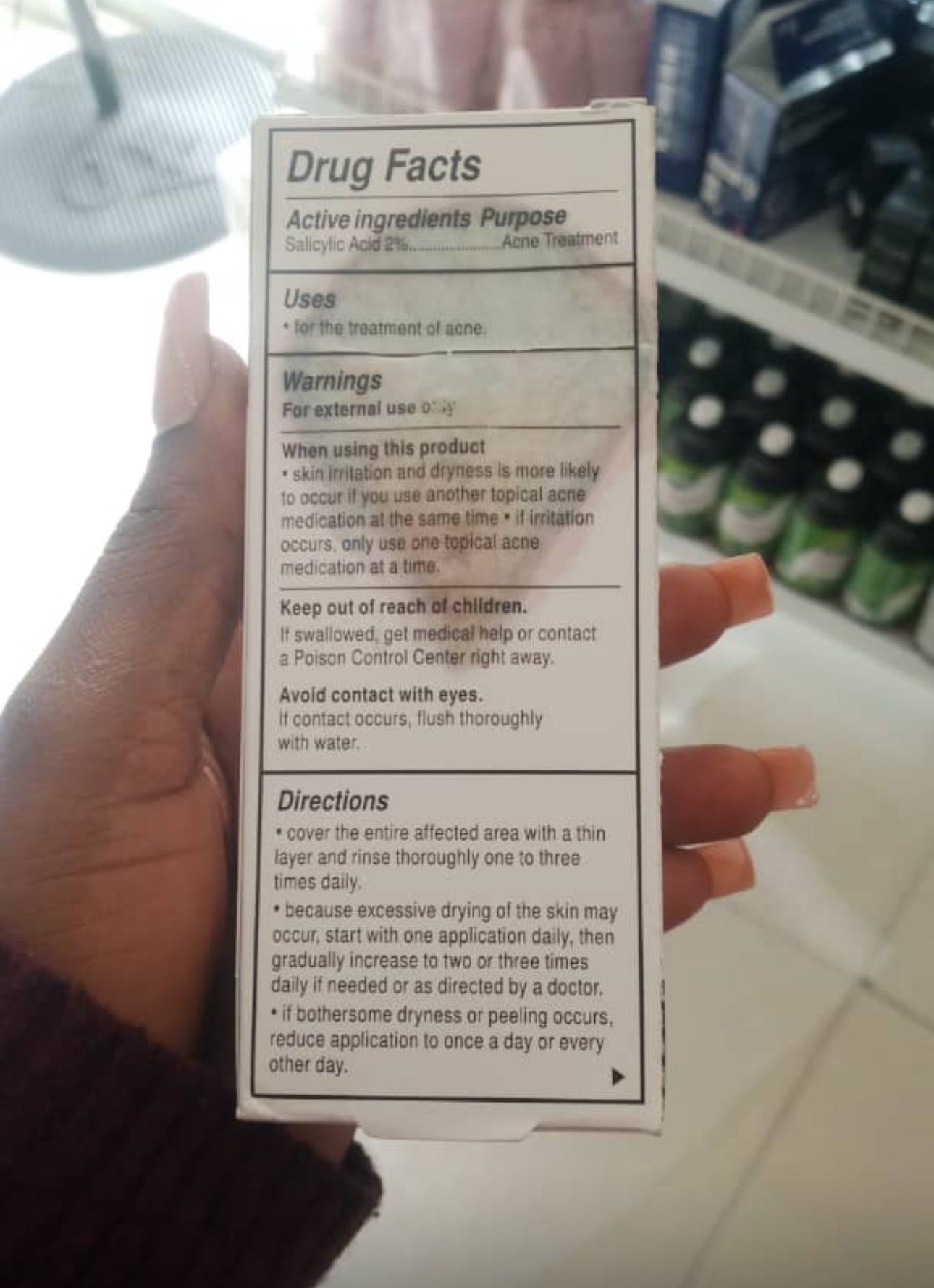 The INKEY List Salicylic Acid Cleanser 150ml; Exp 01/2026 (STAINED PACK- See last picture)
