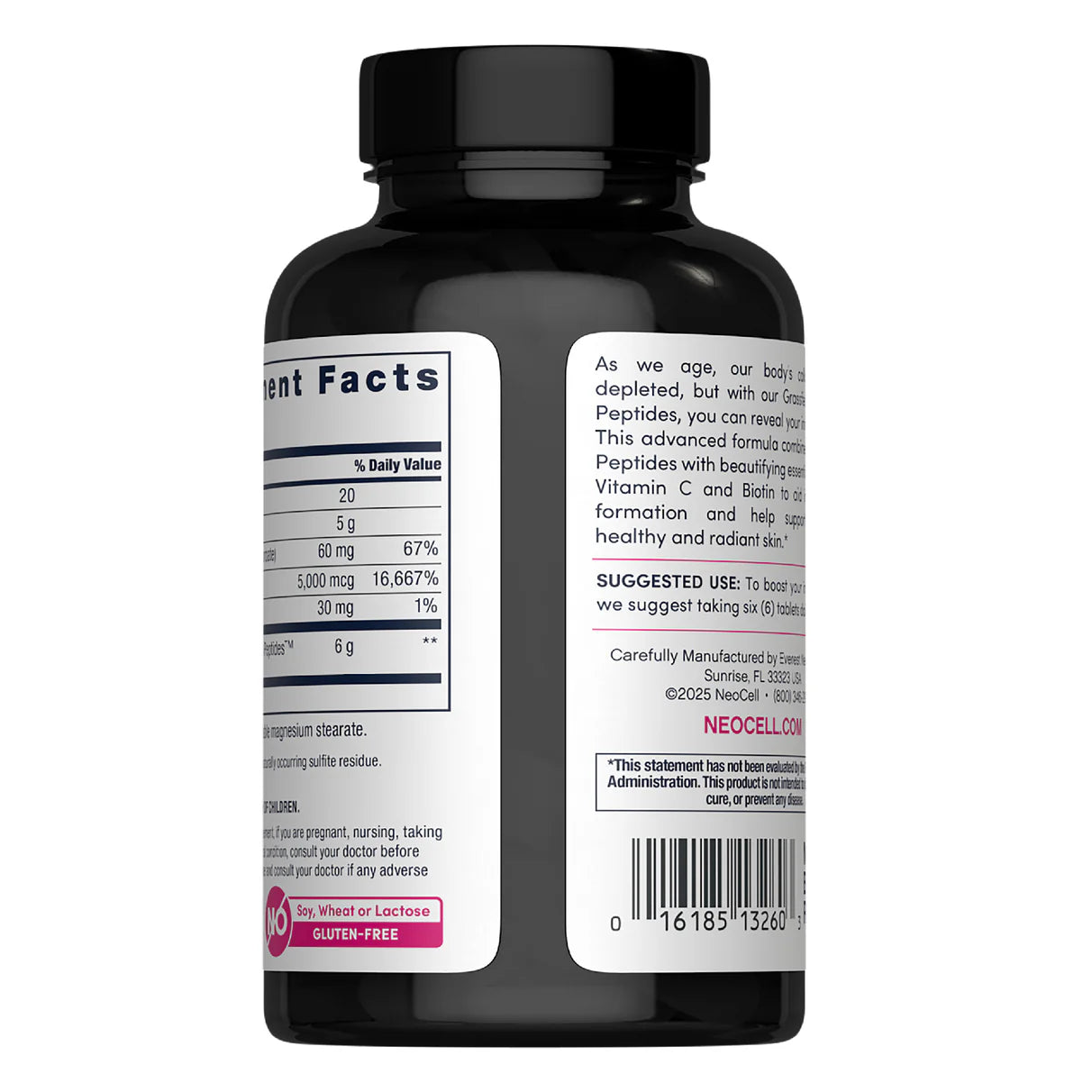 NeoCell Super Collagen + Vitamin C + Biotin | 180 tablets; Exp 11/2027 (New Look)