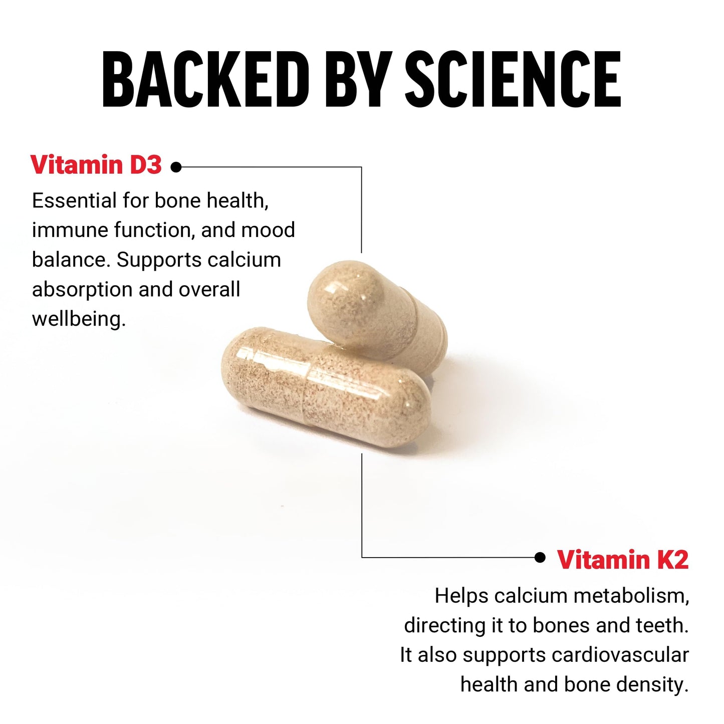 FORCE FACTOR Vitamin D3 25mcg (1000iu) & K2 45mcg (mk-4) | Enhances Immunity and Cardiovascular Function | Helps Maintain Strong and Healthy Bones | 120 Capsules; Exp 11/2027 ROUGH PACK - See last picture
