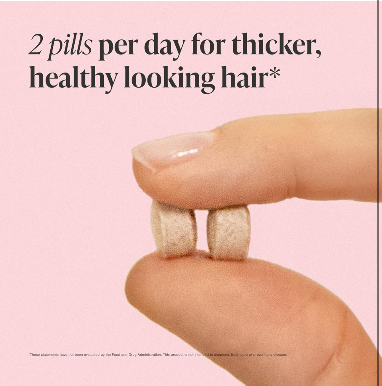 Viviscal Advanced Hair Growth Supplement | For Women For Thicker, Fuller Hair, Nourishes Thinning & Loss | With Proprietary Collagen Complex | 100% Drug Free | 1 Month Supply | 60 Tablets; Exp 04/2026