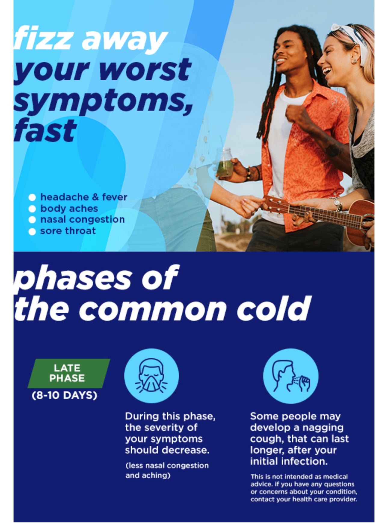 Alka-Seltzer (by Bayer) Plus Powerfast Fizz Severe Cold | Pain Reliever/Fever Reducer, Antihistamine, Nasal Decongestant | Sparkling Original ~ 24 Effervescent Tablets Exp Jul/2025