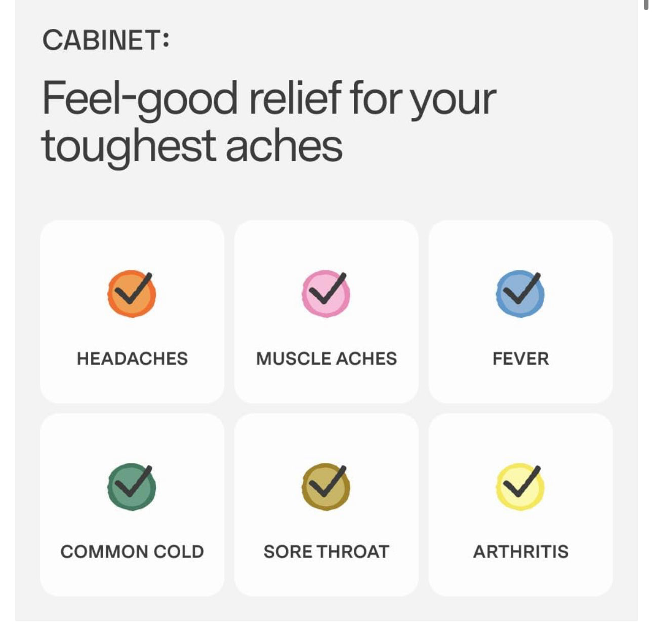 Cabinet 500mg Acetaminophen | Compares to Extra Strength Tylenol | Headache Relief, Toothaches, Sore Throat, and Fever Reducer | 120 Tablets; Exp 11/2025