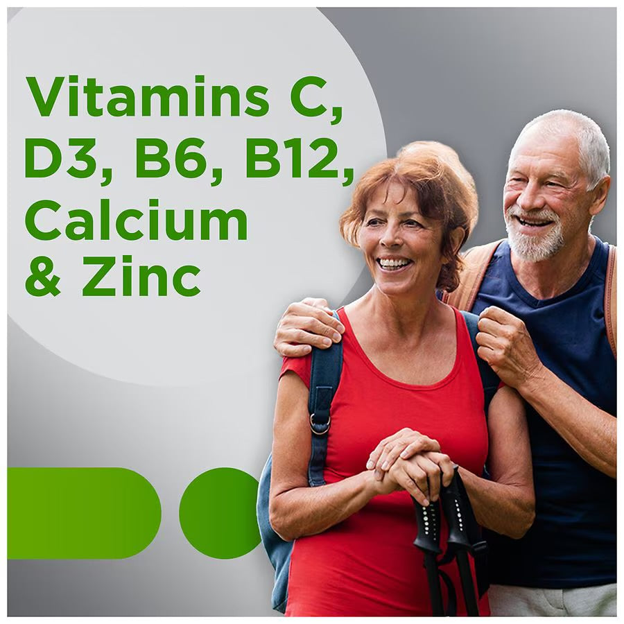 Centrum Silver Adult 50+ | Multivitamin & Multimineral Supplements | For Men & Women Aged 50 & Above | 220 Tablets; Exp 03/2026