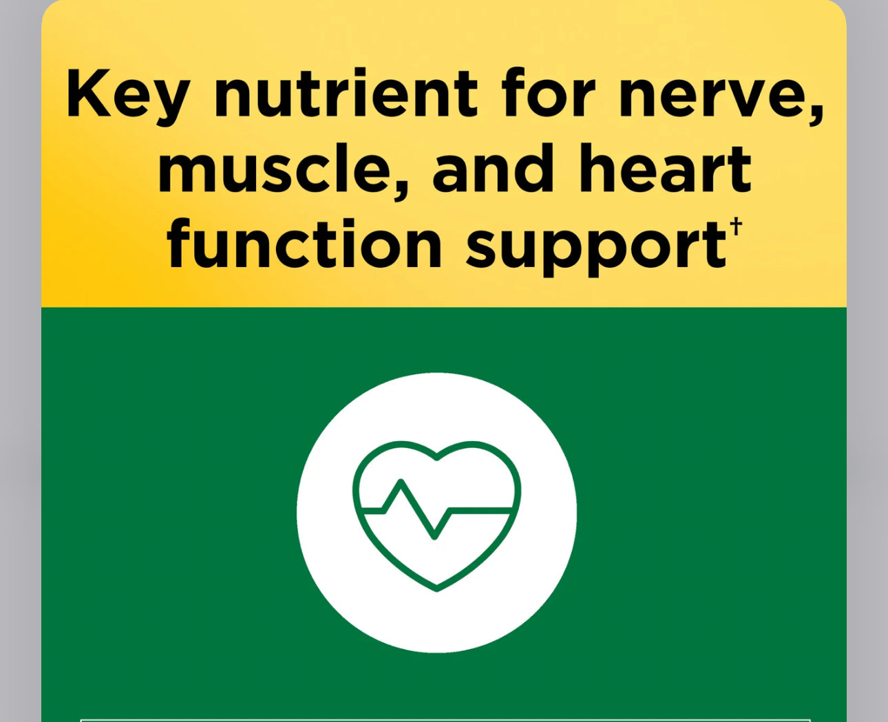 Nature Made Potassium Gluconate 550mg | Helps Support Heart Function | 100 Tablets; Exp 01/2028
