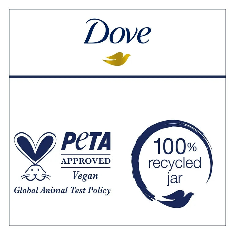 Dove Body Love Night Recovery Body Polish | Body Scrub with Retinol Serum & Botanical Oils | 12oz/340g