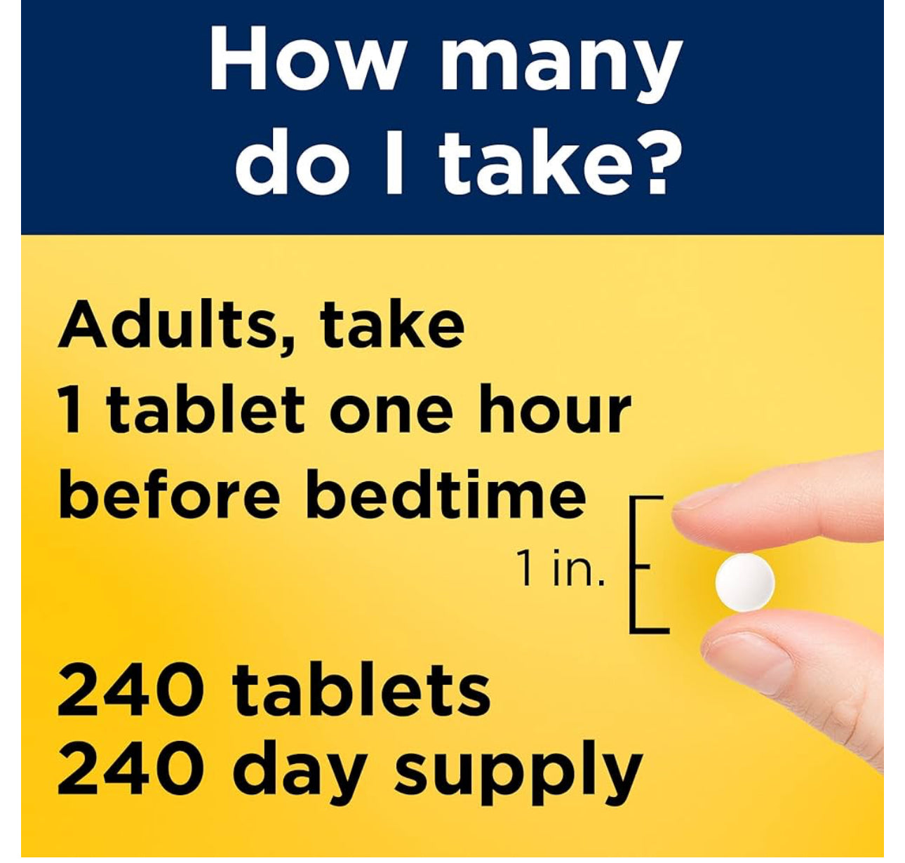 Nature Made Melatonin 3mg | 100% Drug Free Sleep Aid for Adults | 240 Tablets; Exp 06/2025