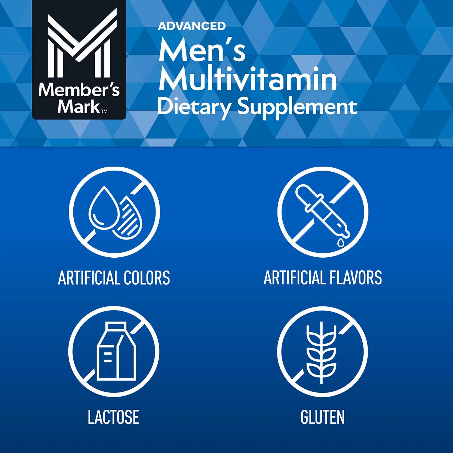 Member's Mark Advanced Men's Multivitamin | with Turmeric, Beet Root, Eleuthero & 24 Essential Nutrients | Over 9 Months Supply | 275 Tablets; Exp 06/2026