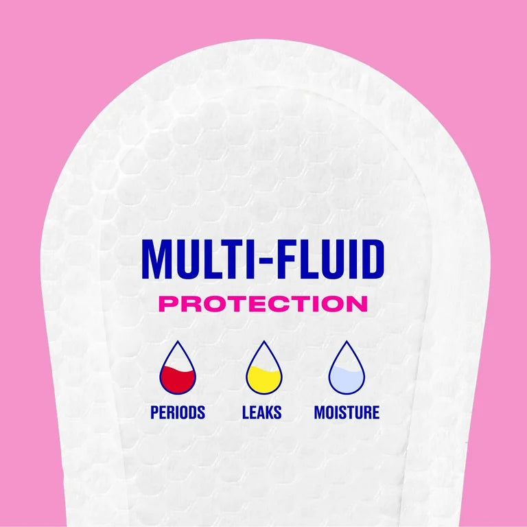 Carefree Acti-Fresh Body Shape Pantiliners | Extra Long | Multi-fluid Protection | Unscented ~ 93 liners