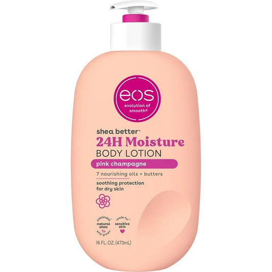 EOS Shea Better 24HR Moisture Pink Champagne Body Lotion 16 fl.oz (473 ml)