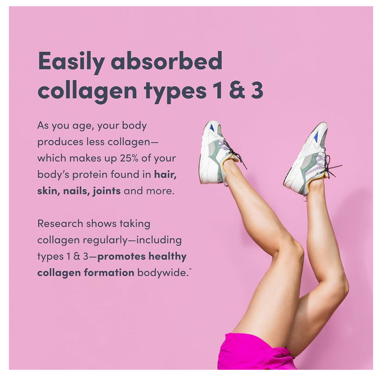 Neocell Super Collagen Plus Vitamin C & Hyaluronic Acid Powder | Biggest Size (3x Small Size) | Supports Healthy Skin, Hair, Nails & Joints | 585g /20.6oz; Exp 10/2026