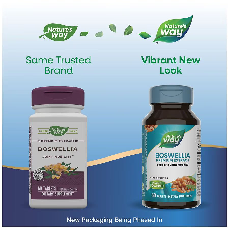 Nature's Way Boswellia 307mg | Supports Joint Mobility | 60 Tablets; Exp 05/2026