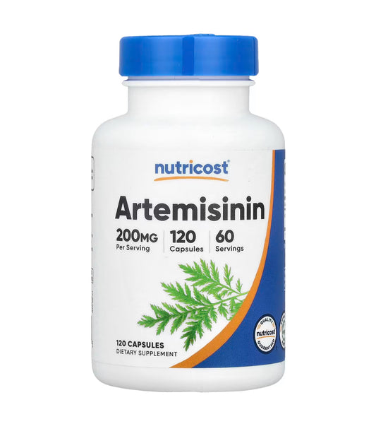 Nutricost Artemisinin 200mg (Ching-hao-su) | 100 mg Per Capsule | Helps Promote General Health | 120 Capsules, Exp 07/2027