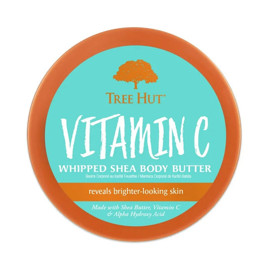 Tree Hut Shea Whipped Body Butter | Lightweight Hydration for Softer, Brighter Skin | 8.4oz/240g