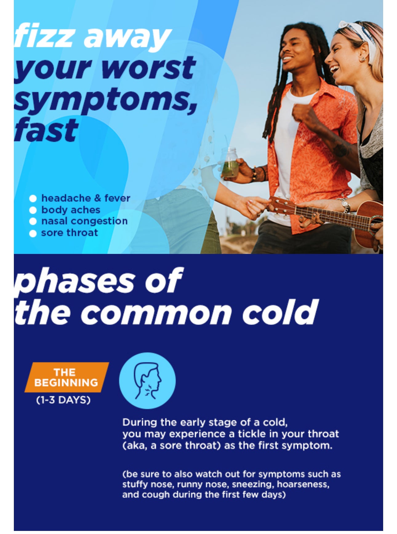 Alka-Seltzer (by Bayer) Plus Powerfast Fizz Severe Cold | Pain Reliever/Fever Reducer, Antihistamine, Nasal Decongestant | Sparkling Original ~ 24 Effervescent Tablets Exp Jul/2025