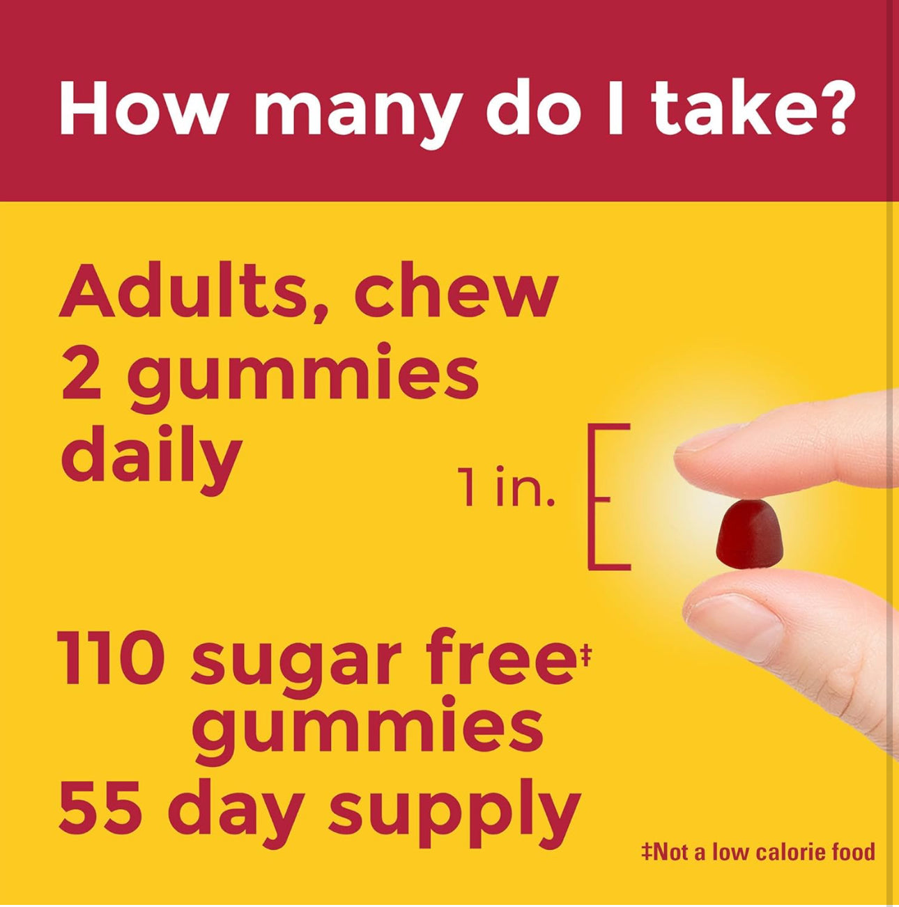 Nature Made Zero Sugar Vitamin D3 Gummies 2000 IU (50 mcg) | 55 Day Supply | For Immune, Bone, Teeth & Muscle Support | Aspartame Free | 110 Gummies; Exp 11/2025