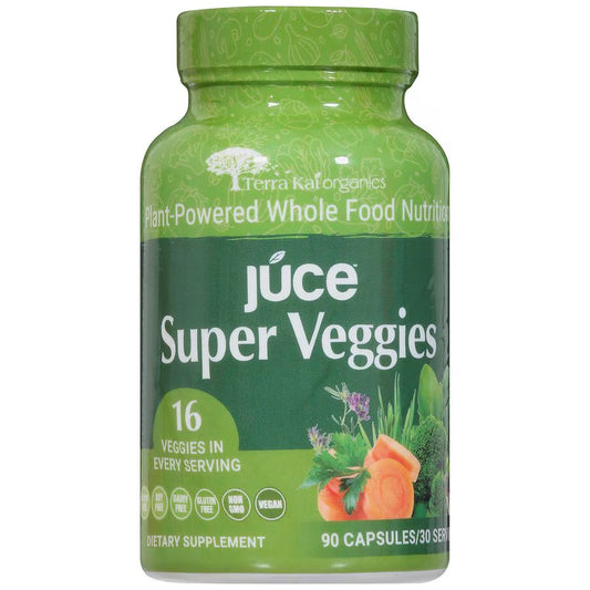 Terra Kai Organics JUCE Super Veggies 90 Capsules; Expโ๏ธ09/2025
