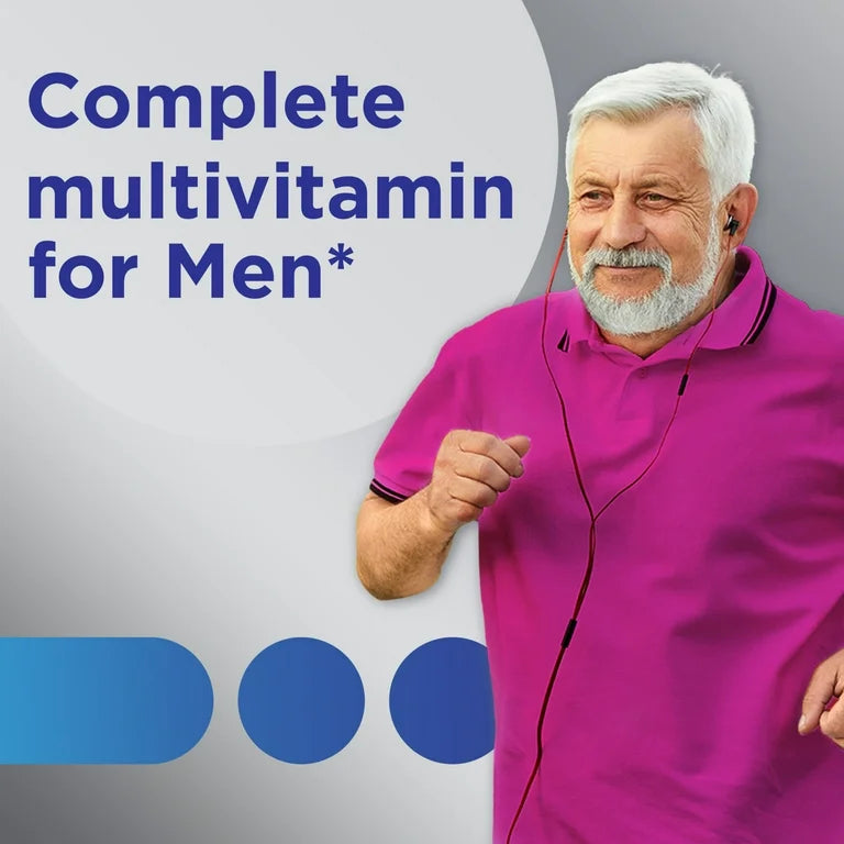 Centrum Silver Mens 50 Plus Vitamins | Multivitamin for Men Above 50 Years | 200 Tablets Exp 10/2025