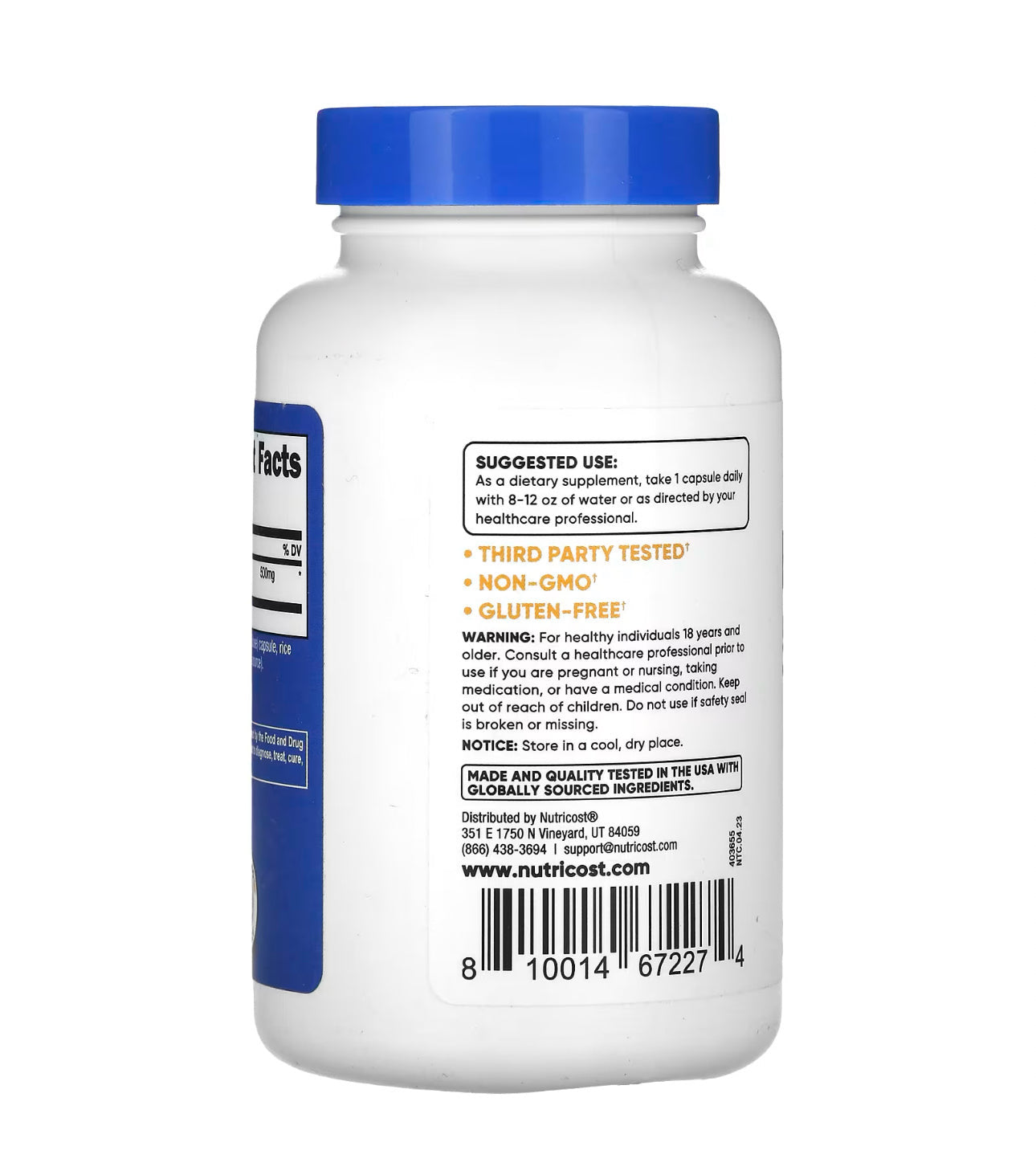 Nutricost Burdock Root 500mg | Blood Purifier | Herbal Antioxidant | 120 Capsules; Exp SMUDGED (02/2027 batch) See last picture