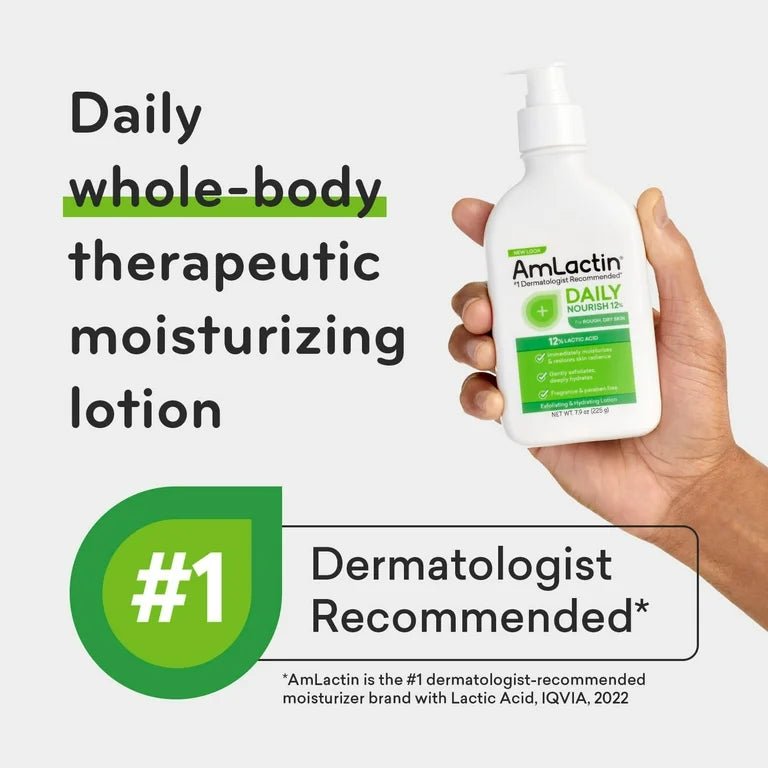 AmLactin 12% Moisturizing Lotion - 7.9 oz - Ome's Beauty Mart
