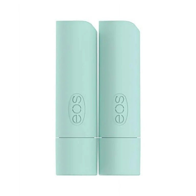 eos 100% Natural & Organic Lip Balm Stick - Sweet Mint | 0.14 oz | 2-Pack - Ome's Beauty Mart