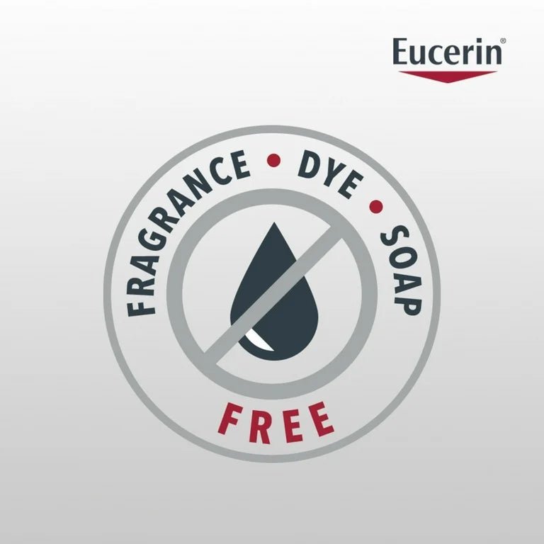 Eucerin Eczema Relief Cream Body Wash, Fragrance Free, 13.5fl.oz/400ml Exp 02/2025 - Ome's Beauty Mart