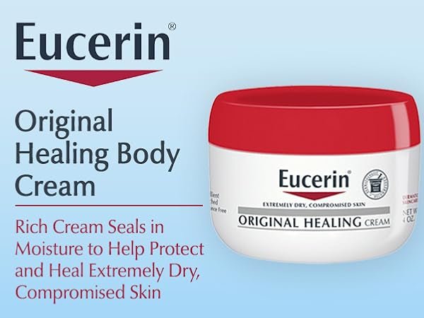 Eucerin Original Healing Rich Cream for Extremely Dry Compromised Skin 12oz/340g - Ome's Beauty Mart