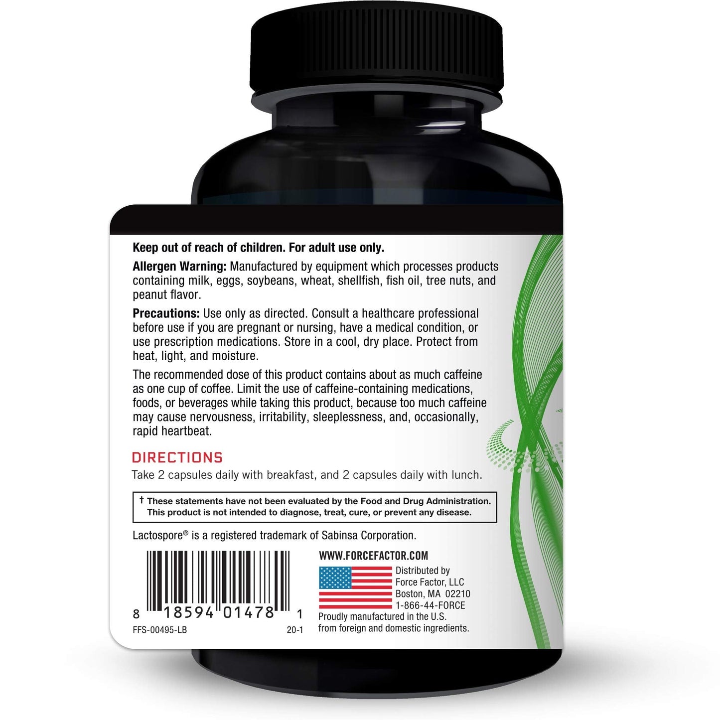 Force Factor ProbioSlim Weight Loss Essentials Probiotics 120 Capsules Exp 11/2026 - Ome's Beauty Mart