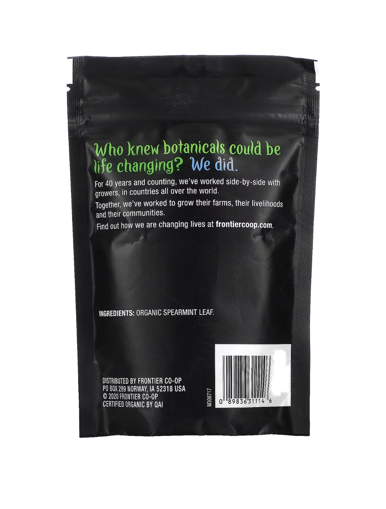 Frontier Co-Op Organic Spearmint Leaf for Spearmint Tea | 1.48oz - 42g - Ome's Beauty Mart