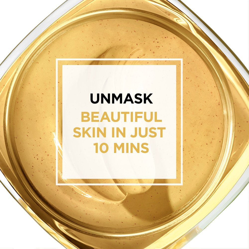 L'Oreal Pure Clay Face Mask with Yuzu Lemon | for Rough Skin to Clarify & Smooth | Clay Mask 1.7oz(48g) - Ome's Beauty Mart