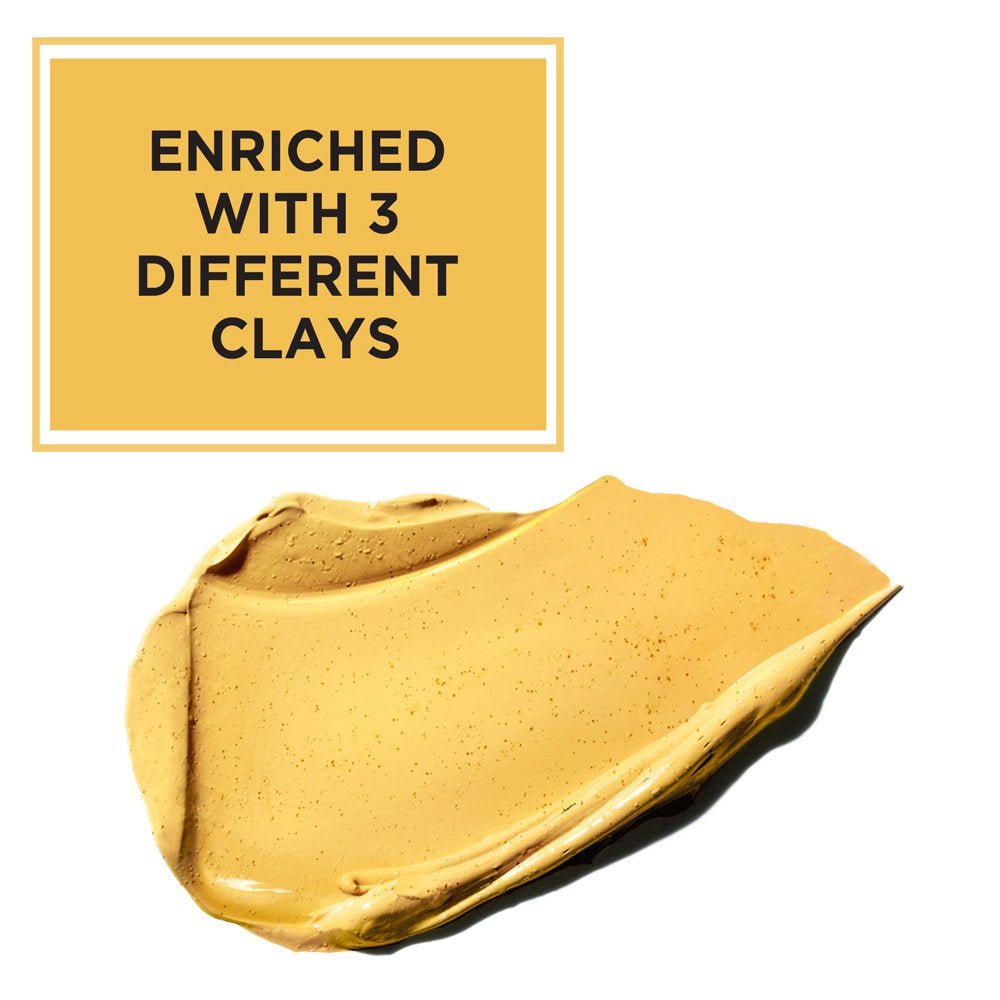 L'Oreal Pure Clay Face Mask with Yuzu Lemon | for Rough Skin to Clarify & Smooth | Clay Mask 1.7oz(48g) - Ome's Beauty Mart
