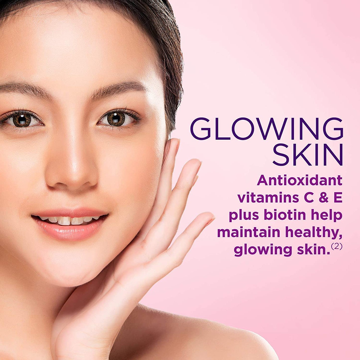 Nature’s Bounty Optimal Solutions Hair,Skin & Nails, 80 Gummies Exp 05/2025 - Ome's Beauty Mart