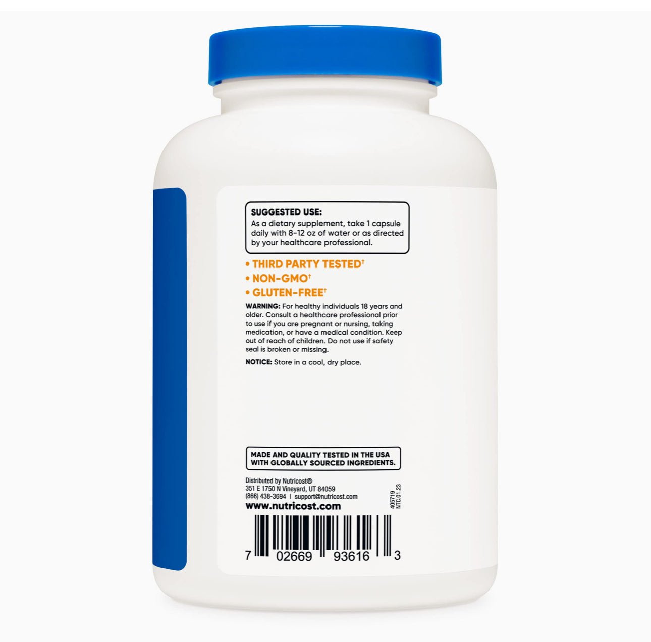 Nutricost Betaine HCl 650mg + Pepsin 140mg | Digestive Health | 240 Capsules Exp 03/2027 - Ome's Beauty Mart