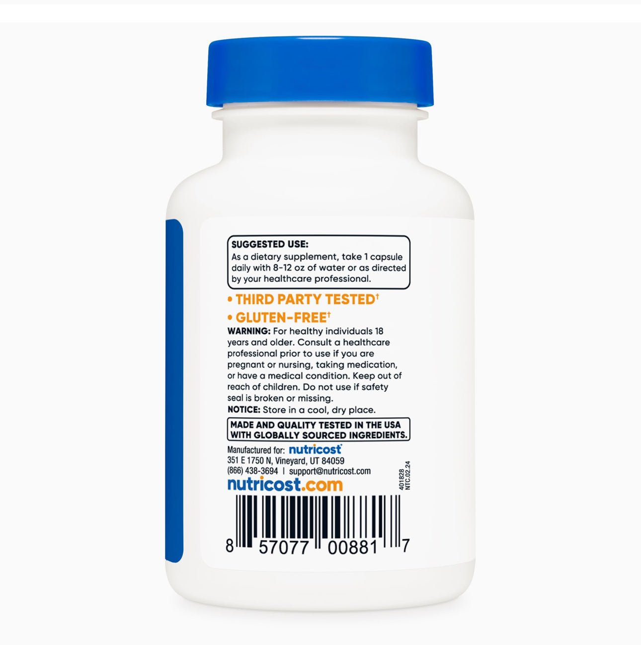 Nutricost Bilberry 1200mg | Supports Eye Health | 90 Capsules Exp 05/2027 - Ome's Beauty Mart