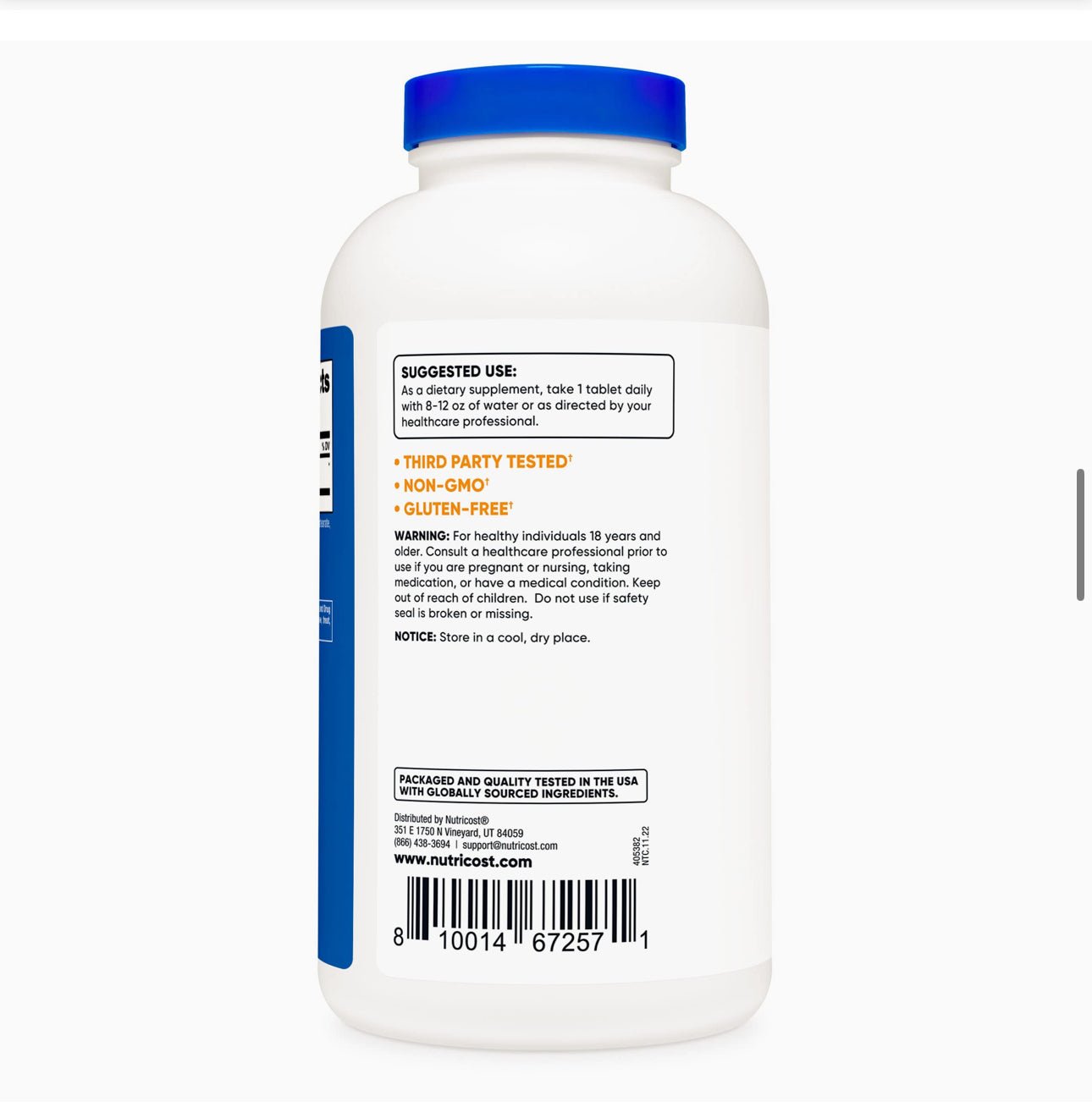 Nutricost L - Lysine 1000mg | 240 Servings | Supports Immune Function | Healthy Skin and Lips | 240 Tablets Exp 01/2027 - Ome's Beauty Mart