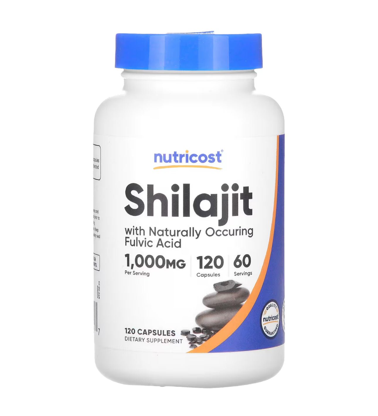 Nutricost Shilajit Capsules 1000mg | With Naturally Occurring Fulvic Acid | 120 Capsules Exp 07/2027 - Ome's Beauty Mart