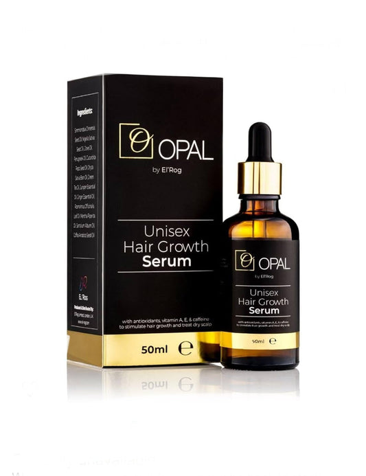 Opal by El’ Rog Unisex Hair Growth Serum for All Hair Types – 50ml - Ome's Beauty Mart
